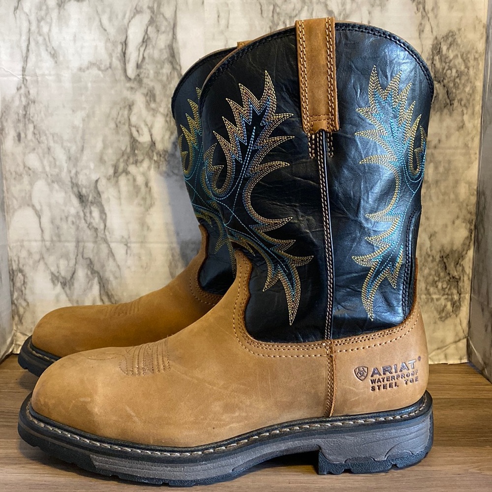 Arias waterproof steel toe